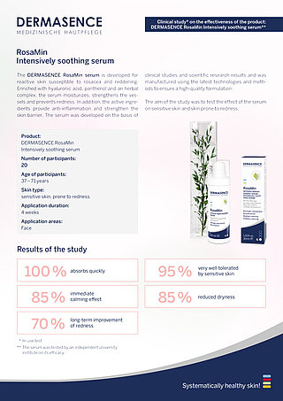 Clinical study: RosaMin Intensively soothing serum (EN) Clinical study: RosaMin Intensively soothing serum (EN)