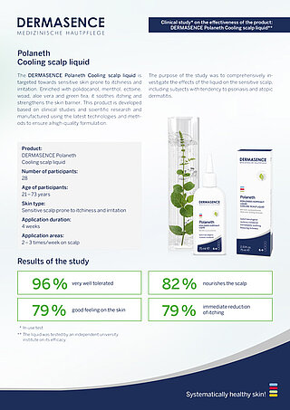 Clinical study: Polaneth Cooling scalp liquid (EN) Clinical study: Polaneth Cooling scalp liquid (EN)